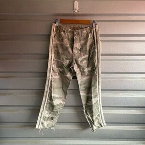 Mother NWT the Shaker Chop Crop Fray Pants